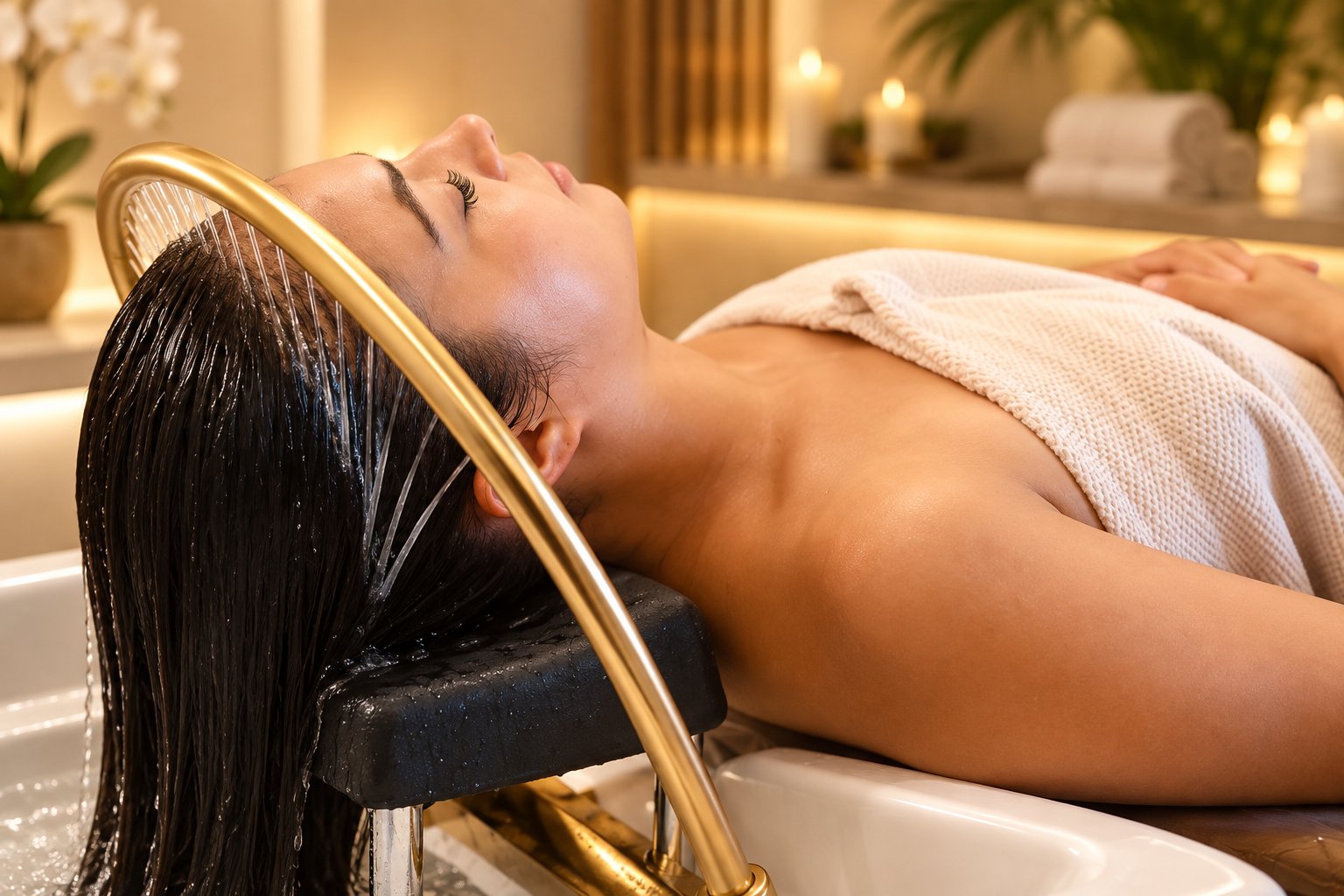 Head Spa Japonés en Fuengirola · Harmony Sanctuary Fuengirola